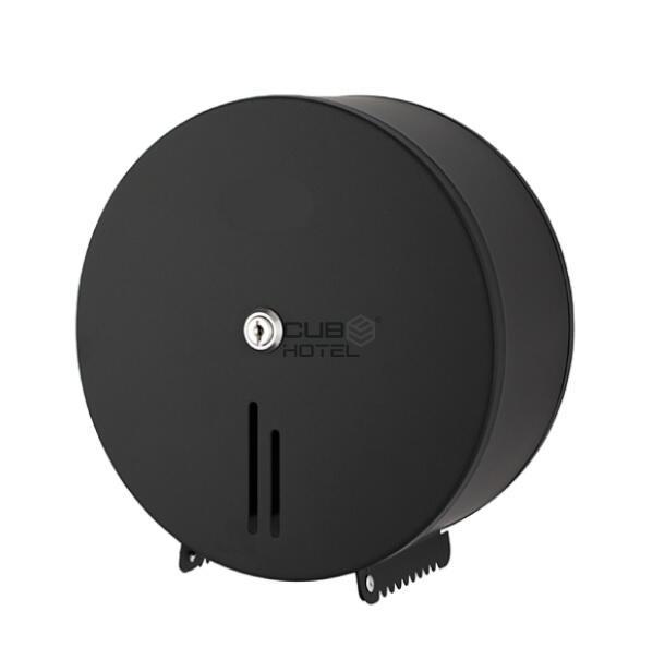 Porta Rolos Industrial - Preto Mate